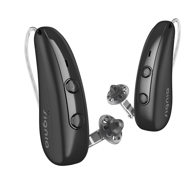 Pure Charge&Go IX Black hearing aid